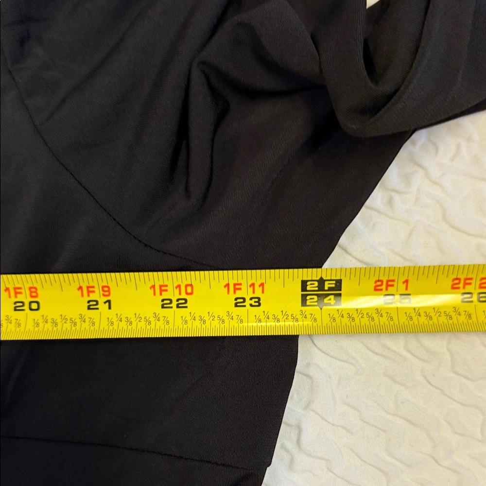 Torrid Black Midi Dress 3/4 Sleeves - Picture 9 of 11